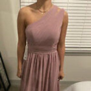Azazie Molly Bridesmaid's Dress--Vintage Mauve--Size 4 *Unaltered